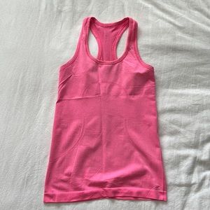 Pink Lululemon tank
